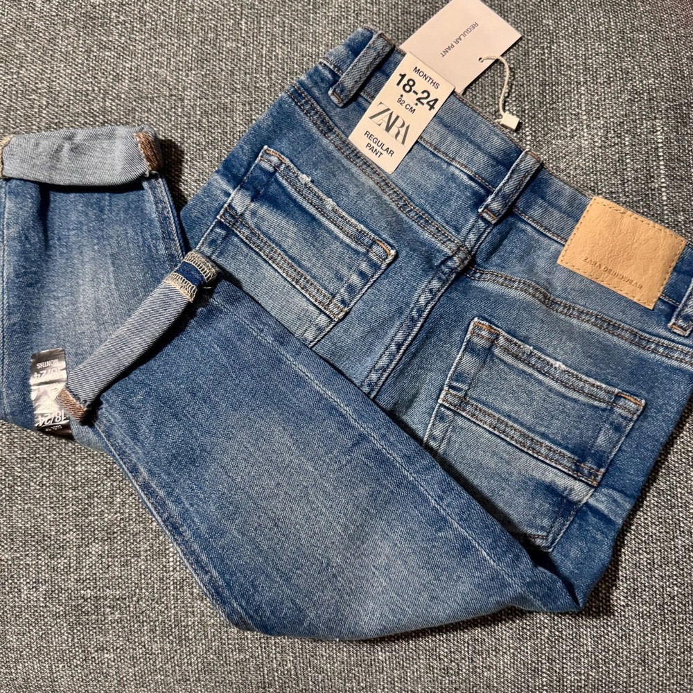 Zara Toddler Regular Pant Jeans - Picture 3 of 5